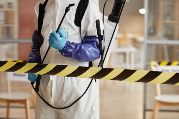Professional Sewage Cleanup technician working in Robertsville, MO